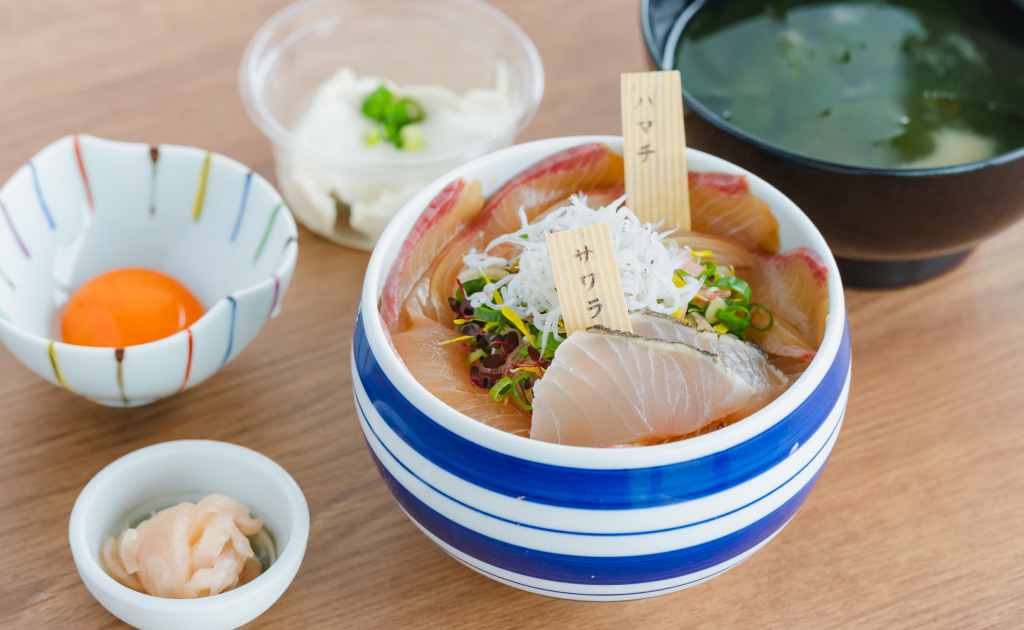 淡路島 “夏の青” 青身漬け丼画像