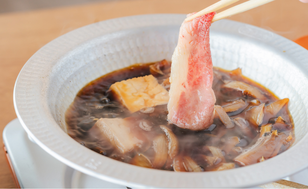 淡路椚座牛の和牛丼画像